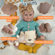 Bebê Reborn de Silicone Glorinha Bebê Reborn - Glorinha Ninace 
