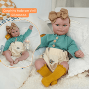 Bebê Reborn de Silicone Glorinha Bebê Reborn - Glorinha Ninace 