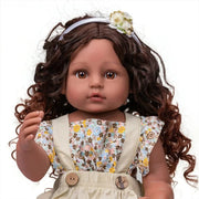 Bebê Reborn de Silicone Tainá Bebê Reborn Tainá Ninace 