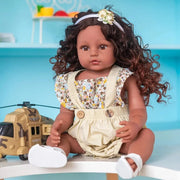 Bebê Reborn de Silicone Tainá Bebê Reborn Tainá Ninace 