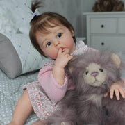 Bebê Reborn de Silicone Valentina Bebê Reborn Valentina Ninace 50cm 