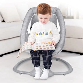 Cadeira de Balanço Elétrico Para Bebes Conforto Blue Cadeira de Balanço Ninace 