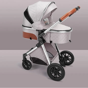 Carrinho de Bebê 3 em 1 Smart Mommy Acessórios bebe Ninace Creme 