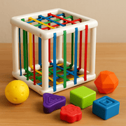 Cubo Montessori Explora Formas Cubo Montessori Explora Formas Ninace 