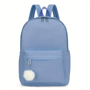 Mochila Casual Leve de Nylon para Faculdade Mochila Casual Leve de Nylon para Faculdade Ninace Azul 