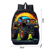 Mochila Escolar Carro Monstro em Poliéster Mochila Escolar Carro Monstro em Poliéster Ninace 