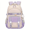 Mochila Escolar Casual Feminina com Chaveiro Mochila Escolar Casual Feminina com Chaveiro Ninace Roxa 