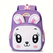 Mochila Escolar de Coelhinho - Infantil para Jardim de Infância Mochila Escolar de Coelhinho - Infantil para Jardim de Infância Ninace Roxo 