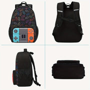 Mochila Escolar de Nylon com tema de Controle Mochila Escolar de Nylon com tema de Controle Ninace 