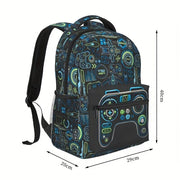 Mochila Escolar estampa Controle Mochila Escolar estampa Controle Ninace 