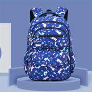 Mochila Escolar Estampada Impermeável Mochila Escolar Estampada Impermeável Ninace Azul 