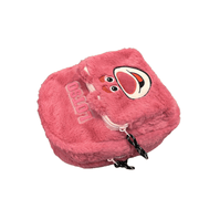 Mochila Escolar Feminina de Pelúcia Urso Mochila Escolar Feminina de Pelúcia Urso Ninace 