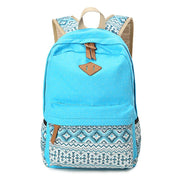Mochila Escolar Feminina estilo Hippie Mochila Escolar Feminina estilo Hippie Ninace Azul 