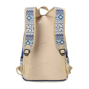 Mochila Escolar Feminina estilo Hippie Mochila Escolar Feminina estilo Hippie Ninace Cinza 