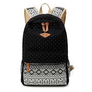 Mochila Escolar Feminina estilo Hippie Mochila Escolar Feminina estilo Hippie Ninace Preta 