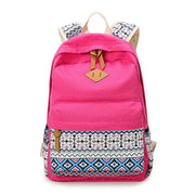 Mochila Escolar Feminina estilo Hippie Mochila Escolar Feminina estilo Hippie Ninace Rosa 