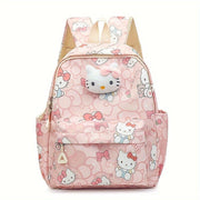 Mochila Escolar Feminina Hello Kitty & Friends com Alças Ajustáveis Mochila Escolar Feminina Hello Kitty & Friends com Alças Ajustáveis Ninace Gatinha 