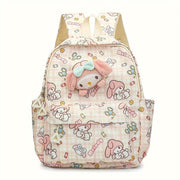 Mochila Escolar Feminina Hello Kitty & Friends com Alças Ajustáveis Mochila Escolar Feminina Hello Kitty & Friends com Alças Ajustáveis Ninace Melodia 