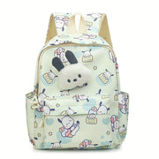 Mochila Escolar Feminina Hello Kitty & Friends com Alças Ajustáveis Mochila Escolar Feminina Hello Kitty & Friends com Alças Ajustáveis Ninace Pochacco 