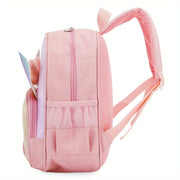 Mochila Escolar Infantil Coelho Brilhoso - Leve e Resistente para Crianças Mochila Escolar Infantil Coelho Brilhoso - Leve e Resistente para Crianças Ninace Rosa Raposa 
