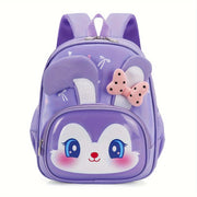 Mochila Escolar Infantil Coelho Brilhoso - Leve e Resistente para Crianças Mochila Escolar Infantil Coelho Brilhoso - Leve e Resistente para Crianças Ninace Roxo Coelho Branco 