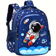 Mochila Escolar Infantil de Desenhos Animados com Grande Capacidade Mochila Escolar Infantil de Desenhos Animados com Grande Capacidade Ninace Azul 