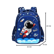 Mochila Escolar Infantil de Desenhos Animados com Grande Capacidade Mochila Escolar Infantil de Desenhos Animados com Grande Capacidade Ninace Roxa 