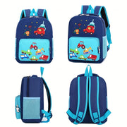 Mochila Escolar Infantil de Nylon para Crianças de 3 a 6 Anos Mochila Escolar Infantil de Nylon para Crianças de 3 a 6 Anos Ninace 