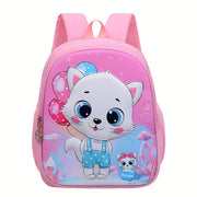 Mochila Escolar Infantil Gatinho - Leve e à Prova d'Água Mochila Escolar Infantil Gatinho - Leve e à Prova d'Água Ninace Rosa Claro 