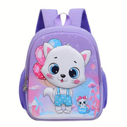 Mochila Escolar Infantil Gatinho - Leve e à Prova d'Água Mochila Escolar Infantil Gatinho - Leve e à Prova d'Água Ninace Roxo 