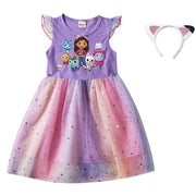 Vestido Gabby Dollhouse Vestido Gabby Dollhouse Ninace Roxo 2T-3T 