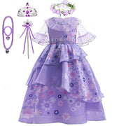 Vestido Isabela Madrigal Encanto Festa Vestido Isabela Madrigal Encanto Festa Ninace 3T 