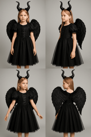 Vestido Malévola Halloween Vestido Malévola Halloween Ninace 