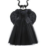 Vestido Malévola Halloween Vestido Malévola Halloween Ninace Malévola 2T 